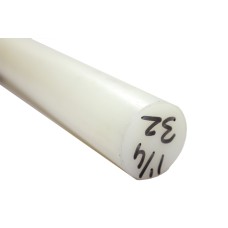 Nylon Rod Round (300mm Long) Length:1 Feet